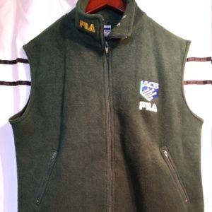 Classic Fila Australia Brushed Fleece Vest (M)